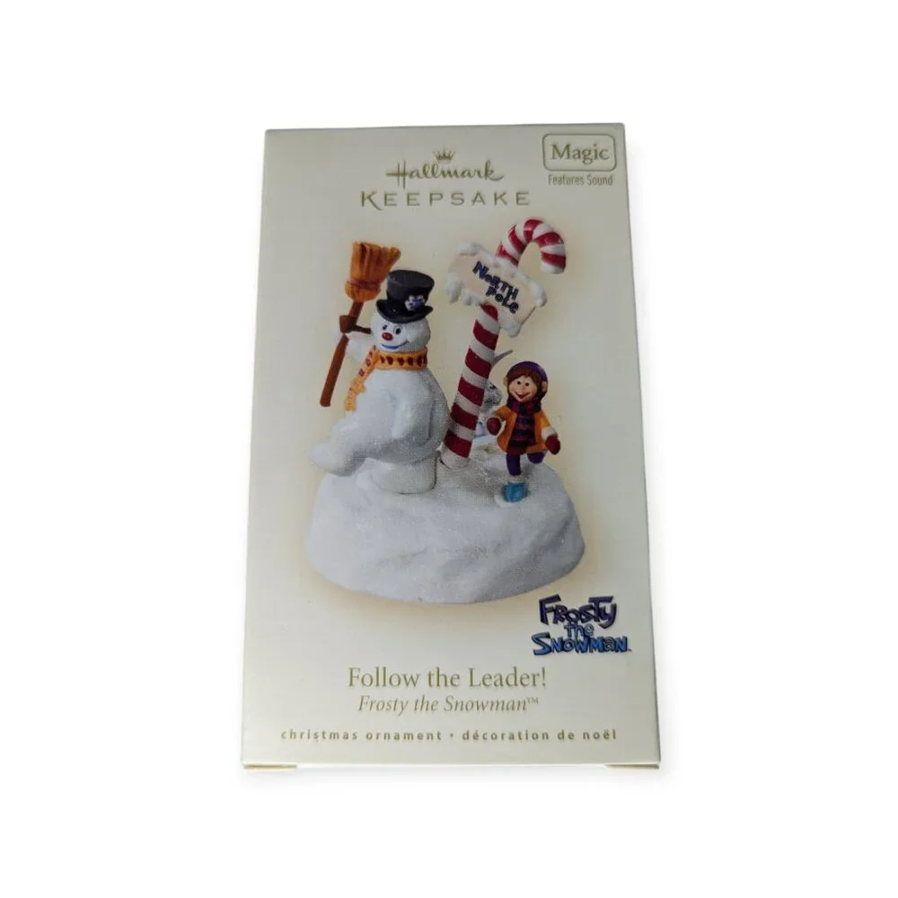 Hallmark Keepsake Ornament 2008 Frosty the Snowman Follow the Leader! Magic